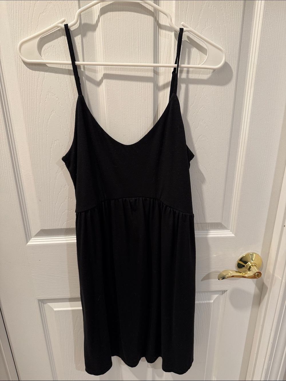 Women’s Black Spaghetti-Strap Dress - Classic Summer Slip